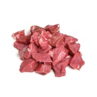 Viande d'agneau congelé à peser