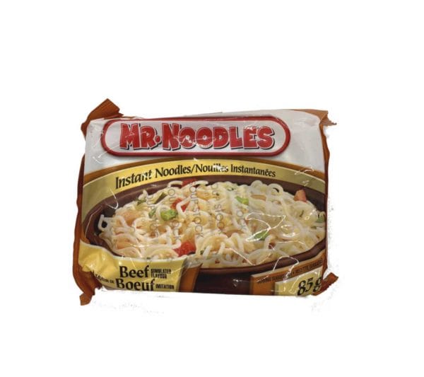 Nouilles instantanées au boeuf 85g