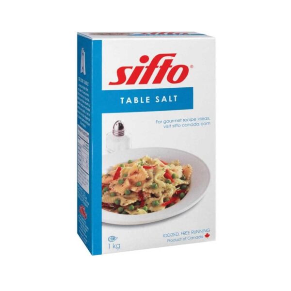 Sel de table iodé 1kg