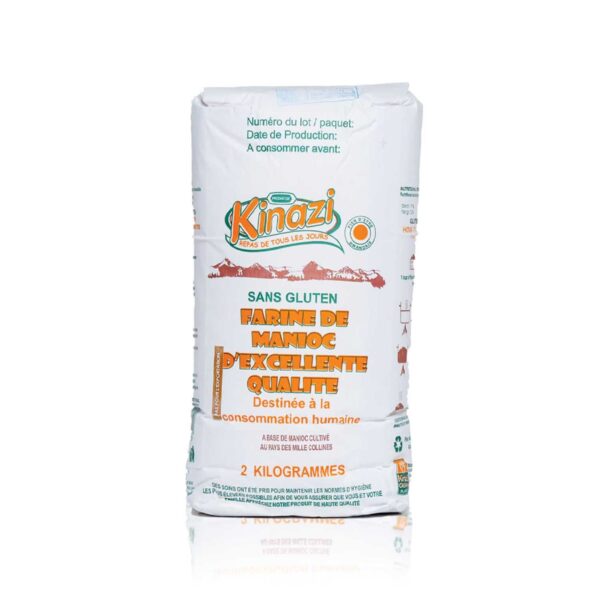 Farine de Manioc sans gluten 2kg Kinazi