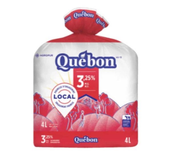 Lait Québon 3,25%- 4L