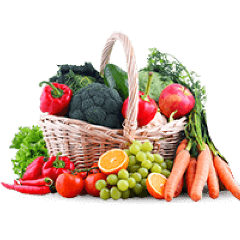 Fruits and vegetables