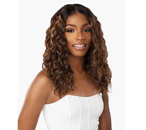 sensationnelle Butta Lace Hair Blend loose curly 18'' perruque