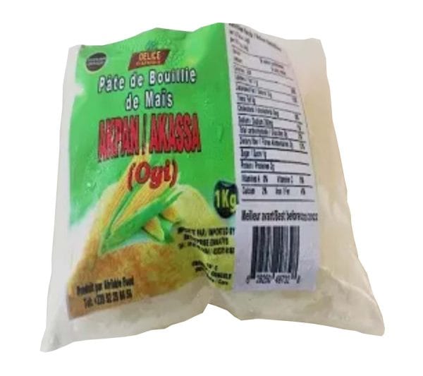 Pâte de Bouillie de Mais Akpan/Akassa