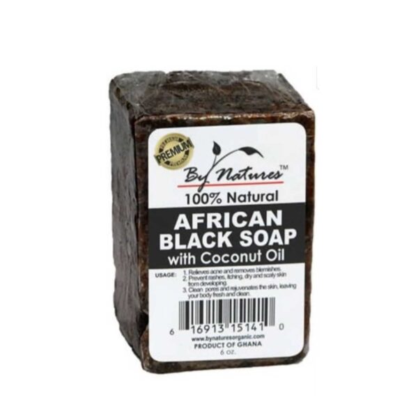 By nature savon noir Africain a l´huile de coco