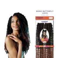 Boho Butterfly locs 18''