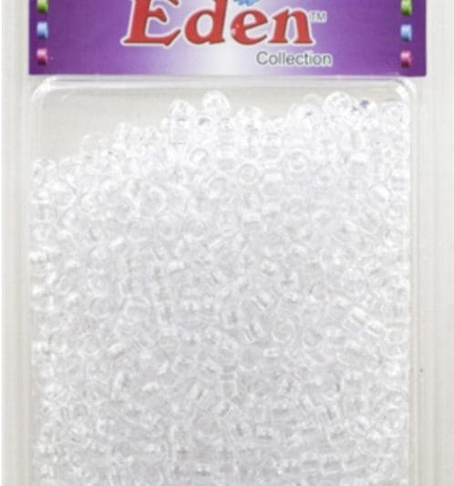 Perles rondes pour tresses (Crystal)