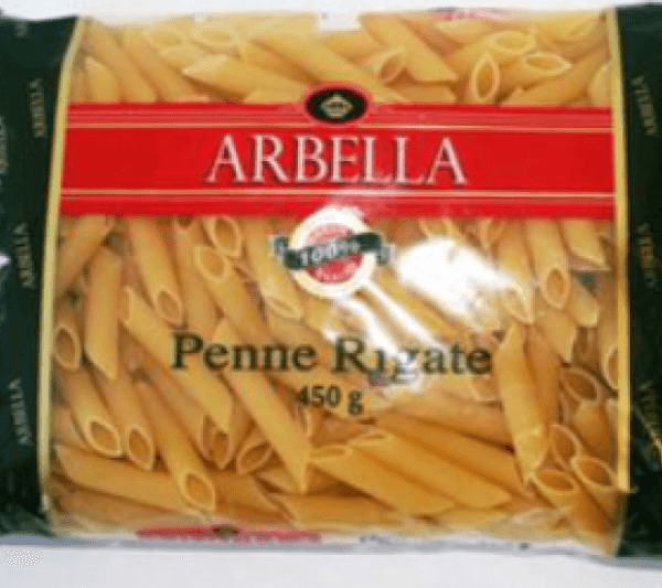arbella penne rigate 450 g