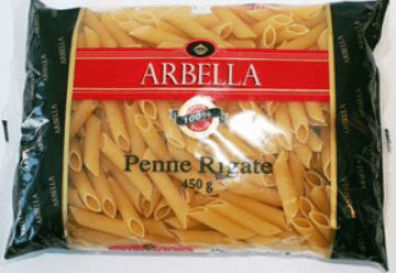 arbella penne rigate 450 g