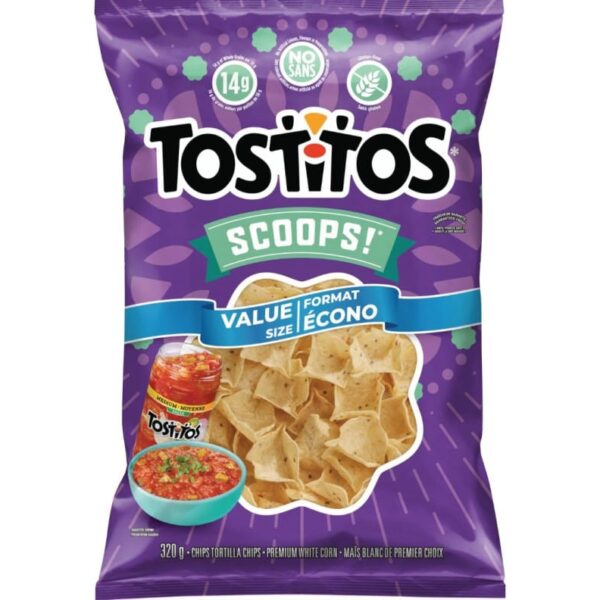 Tostitos chips mais blanc