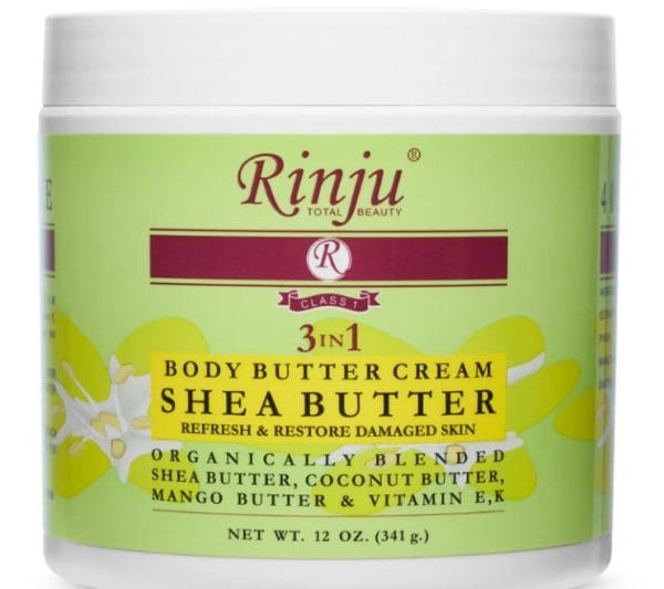 Rinju shea butter crème pour le corps