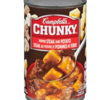 Campbell's chunky steak au poivre et pommes de terres