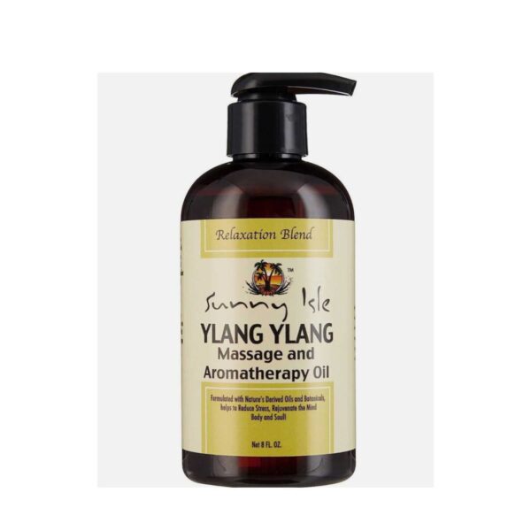 Huile de massage et d'aromathérapie ylang
