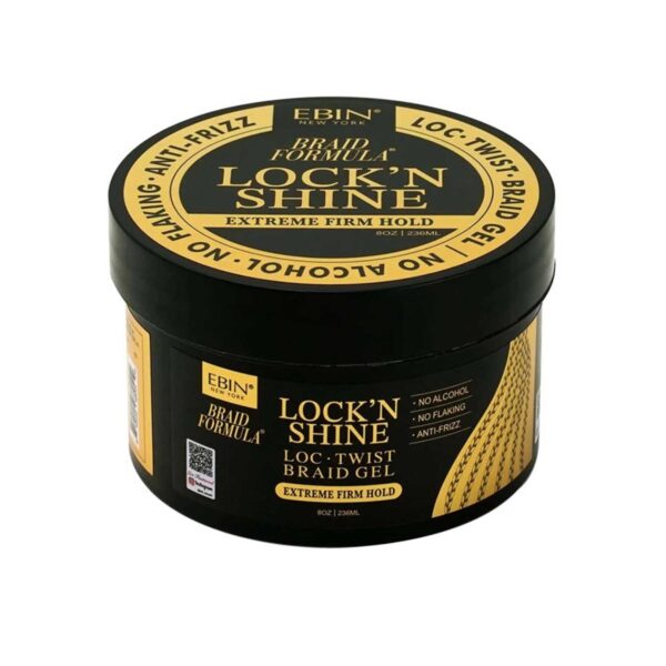 Ebin lock'n gel pour tresse ou locks brillante