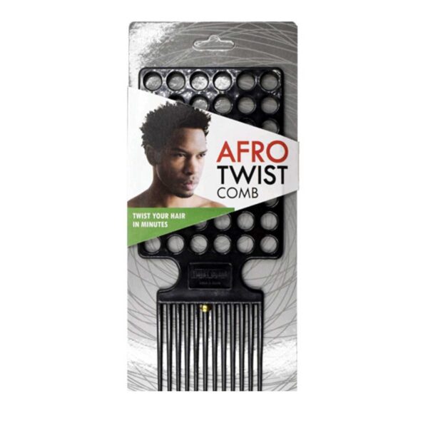 Peigne Afro Twist (Noir) 1pcs