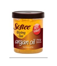 Softee gel coiffant à huile d'argan  8 oz