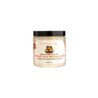Crème coiffante naturelle pour cheveux bouclés à l'huile de ricin noire jamaïcaine 8 oz