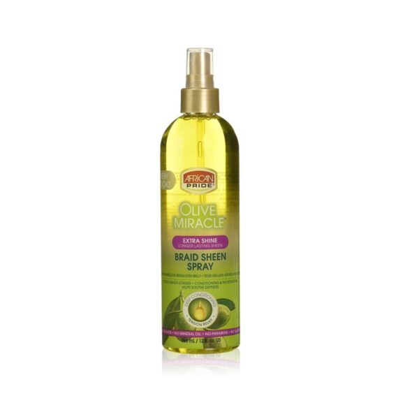 Spray pour éclat de tresse Olive miracle 8 oz