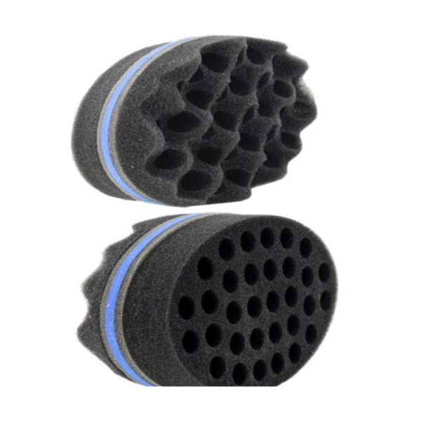 Éponge pour coiffure naturel (petites boucles et 2 cotés) 1pcs