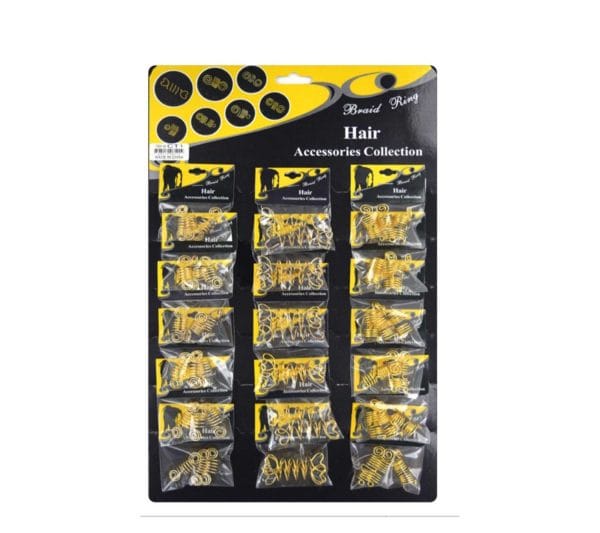 Décorations cheveux ou tresses 1 pcs