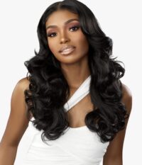 Perruque sensationnel Butta lace mélange de cheveux humain Volume curl 22''