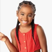 Mèche enfant  x-pression tiré 28''