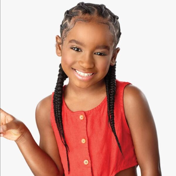 Mèche enfant  x-pression tiré 28''