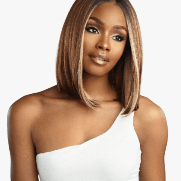 Perruque Sensationnelle Butta Lace cheveux humain mélangé Bob 12''