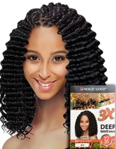 Crochet Magic Gold deep wave