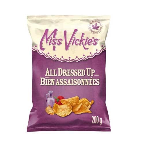 Miss vickies bien assaisonnées chips 200g
