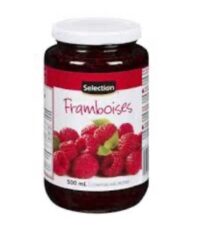 confiture aux framboises 500ml