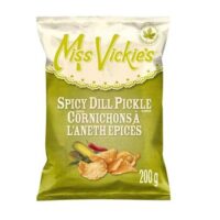 Miss vickies cornichons à l'aneth épices chips 200g