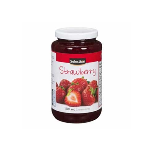 Selection confiture aux fraises