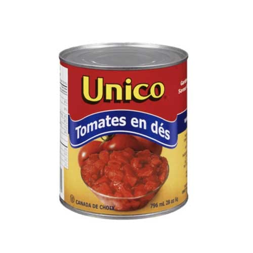 Unico tomates en dés 796 ml