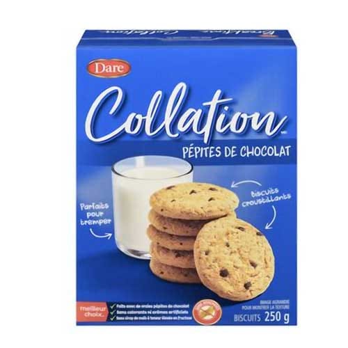 collation pépites de chocolat biscuits