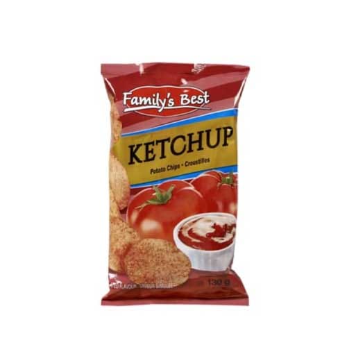 Family's best ketchup chips