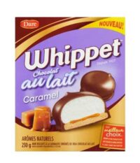 Whippet chocolat au lait et caramel