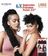 Crochet 6x Supreme passion twist 22''