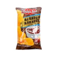 Family's best barbecue  chips