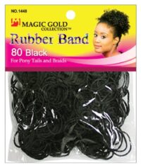 Élastique Magic Gold 80 pcs  Noir