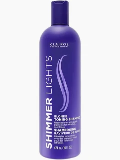 Clairol shimmer lights shampooing raviveur de blond 473ml (16oz)