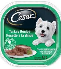 Pâtée pour chien César recette Classic a la dinde, 100 g