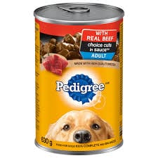 Pedigree Choice Cuts In Sauce, pâtée pour chien adulte au vrai boeuf, 630 g