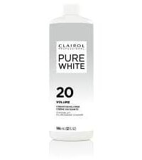 Crème oxydante Clairol pure white  éclaircissement standard volume 20 |946ml