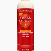 argan oil lait démêlant  pour cheveux bouclé 236ml